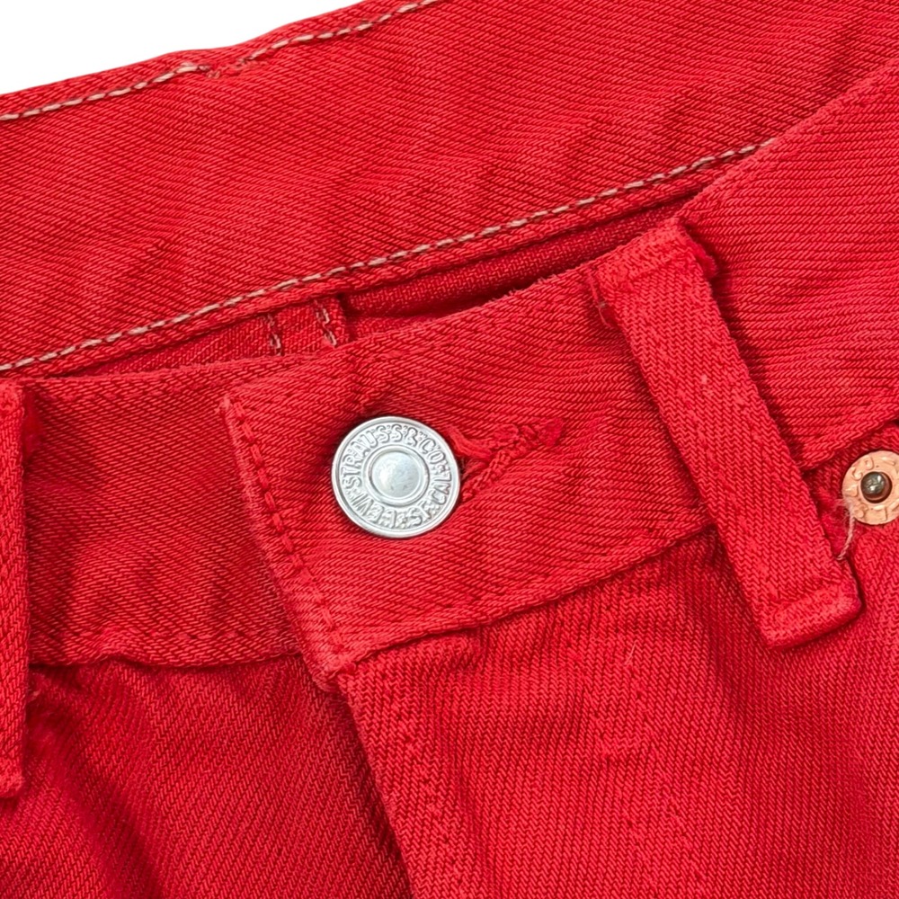 Vintage Levi's Red 501 Jeans - Picture 5 of 8